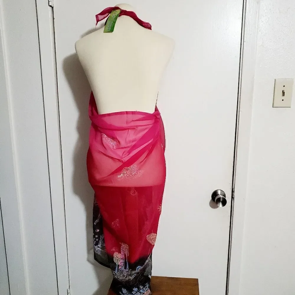 Lima Limon Indan Inspired Swimm Cover Up